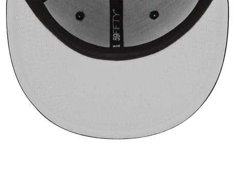 Philadelphia Eagles Authentic Collection Black & White 59FIFTY Fitted - New Era - 