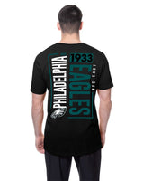 Philadelphia Eagles Black New Era 2 - Hit Boxy T-Shirt - New Era - 