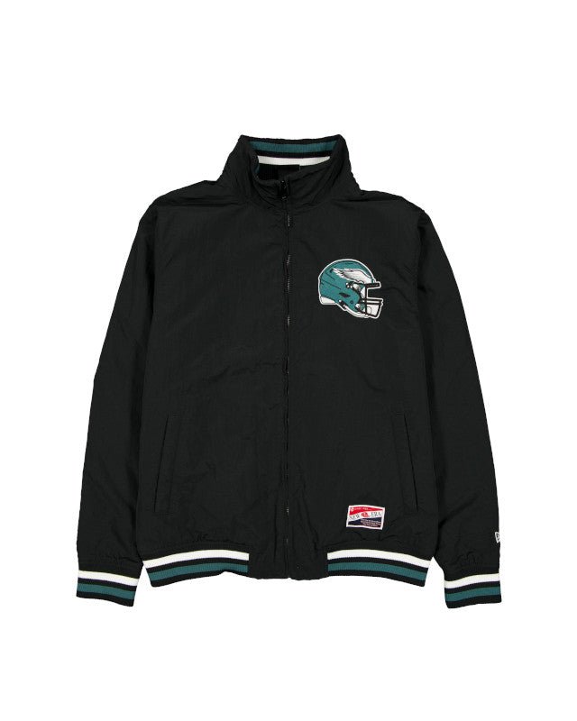 Philadelphia Eagles Black Throwback Jacket - New Era - 