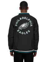 Philadelphia Eagles Black Throwback Jacket - New Era - 