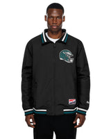 Philadelphia Eagles Black Throwback Jacket - New Era - 