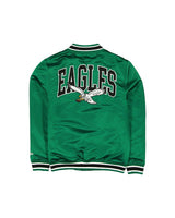 Philadelphia Eagles Green Satin Classics Jacket - New Era - 