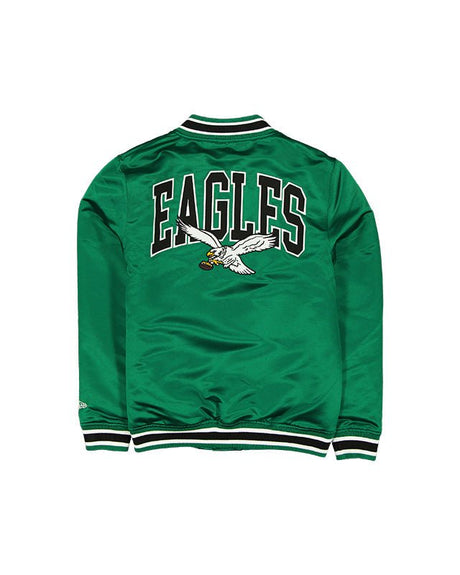 Philadelphia Eagles Green Satin Classics Jacket - New Era - 