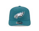 Philadelphia Eagles Logo Green 9SEVENTY Stretch - Snap Hat - New Era - 239519114