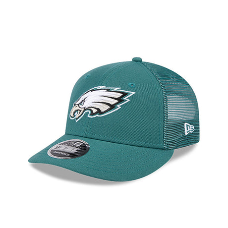 Philadelphia Eagles Midnight Green 9FIFTY Snapback Trucker Hat - New Era - 23850211401