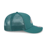 Philadelphia Eagles Midnight Green 9FIFTY Snapback Trucker Hat - New Era - 23850211401