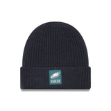 Philadelphia Eagles Navy Cuffed Knit Beanie - New Era - 