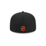 Philadelphia Flyers Team Black 59Fifty Fitted Hat - New Era - 23500531301