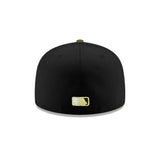 Philadelphia Phillies 1925 Liberty Bell Side Patch Black & Olive 59FIFTY Fitted Hat - New Era - 23862142001