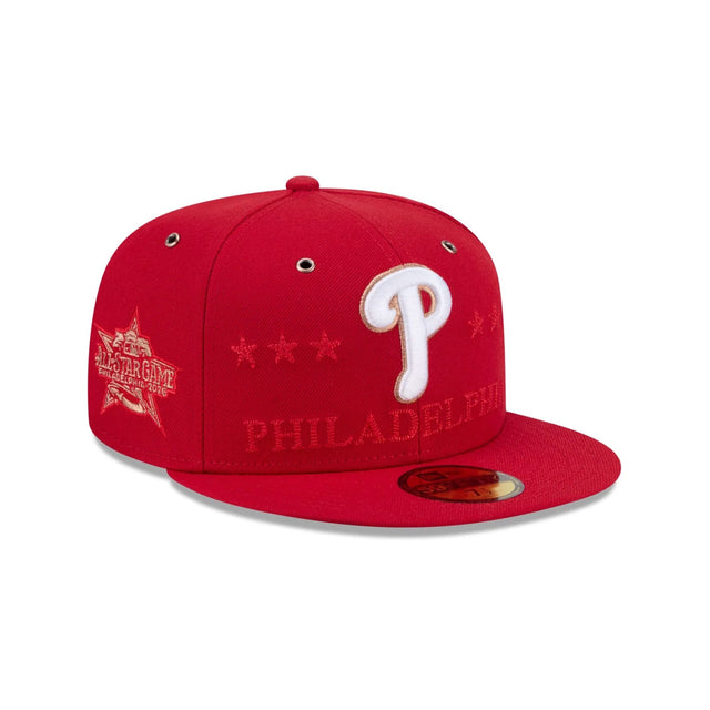 Philadelphia Phillies 2026 MLB All-Star Game Red 59FIFTY Fitted Hat - New Era - 37100142001