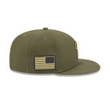 Philadelphia Phillies Armed Forces Day Olive 59FIFTY Fitted Hat - New Era - 37090242003