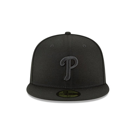 Philadelphia Phillies Black & Gray 59FIFTY Fitted Hat - New Era - 23863542001