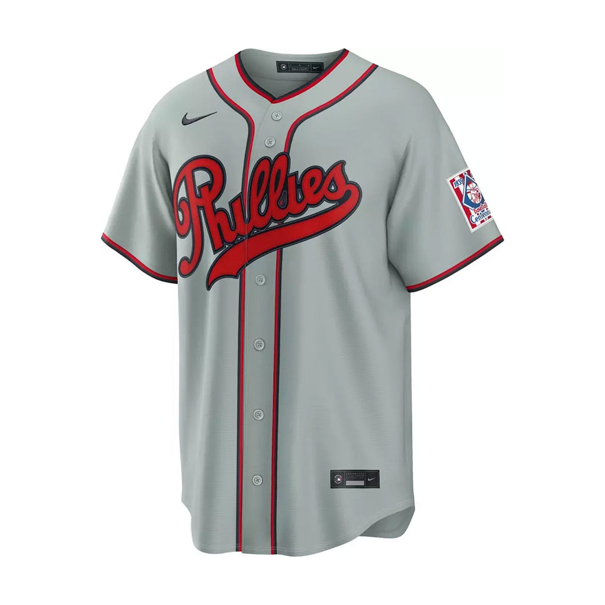 Philadelphia Phillies Bryce Harper 2026 Field of Dreams Gray Stadium Jersey - Nike - 235905420109