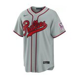 Philadelphia Phillies Bryce Harper 2026 Field of Dreams Gray Stadium Jersey - Nike - 235905420109