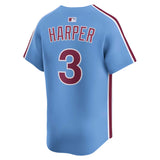 Philadelphia Phillies Bryce Harper Nike® Light Blue Alternate LIMITED Jersey - Nike - 