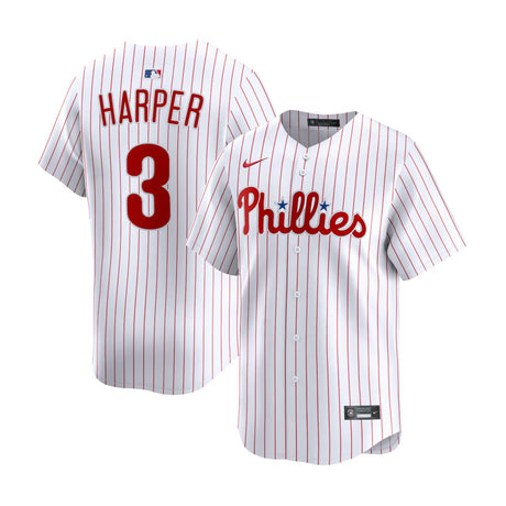 Philadelphia Phillies Bryce Harper White Home Limited Player Jersey - Nike - 235901420109