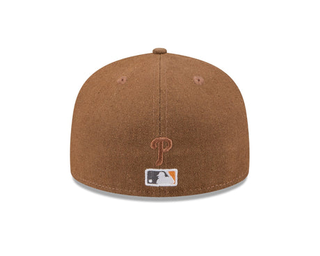 Philadelphia Phillies Canvas Camel 59FIFTY Fitted - New Era - 