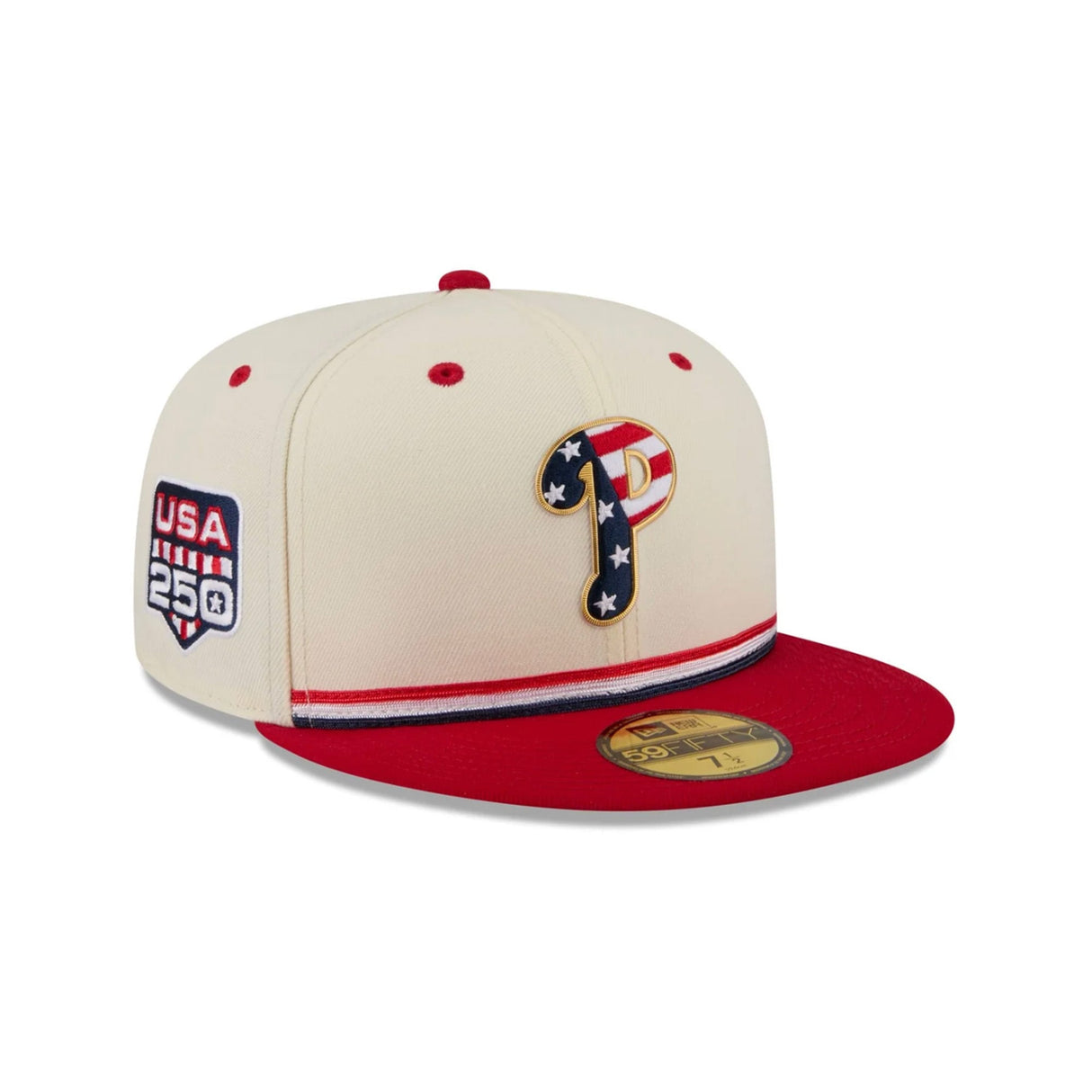 Philadelphia Phillies Independence Day 2026 59FIFTY Fitted Hat - New Era - 37090342001