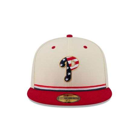 Philadelphia Phillies Independence Day 2026 59FIFTY Fitted Hat - New Era - 37090342001