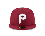Philadelphia Phillies Maroon 59FIFTY Fitted - New Era - 