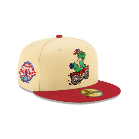 Philadelphia Phillies Mascot 59FIFTY Fitted - Beige & Navy - New Era - 