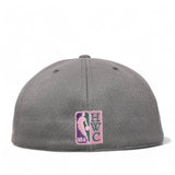 Phoenix Suns Gray Hardwood Classics 25th Anniversary Fitted Hat - Mitchell & Ness - 