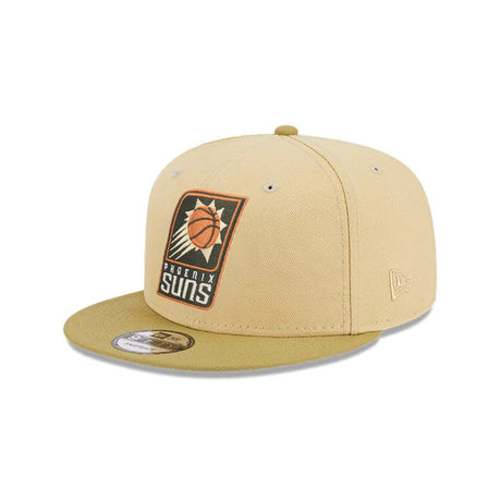 Phoenix Suns Khaki Olive Repreve Collection 9FIFTY Snapback Hat - New Era - 23180522601