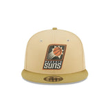 Phoenix Suns Khaki Olive Repreve Collection 9FIFTY Snapback Hat - New Era - 23180522601