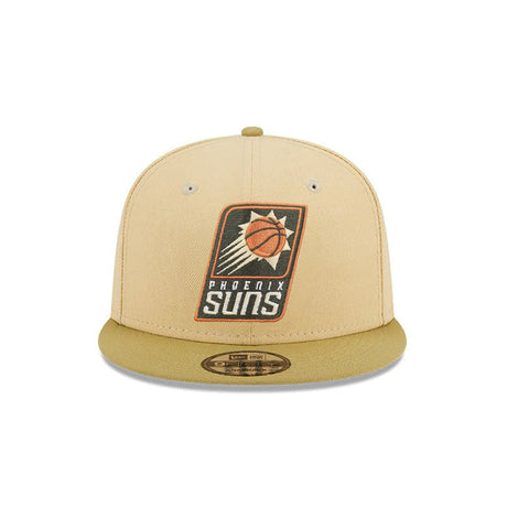 Phoenix Suns Khaki Olive Repreve Collection 9FIFTY Snapback Hat - New Era - 23180522601