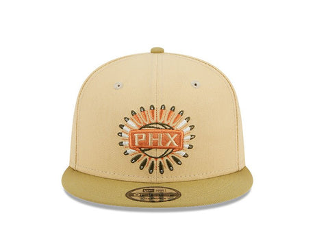 Phoenix Suns Khaki/Tan Repreve Collection 9FIFTY Snapback Hat - New Era - 