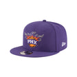 Phoenix Suns Official Team Color Purple 9FIFTY Snapback Hat - New Era - 23180322603