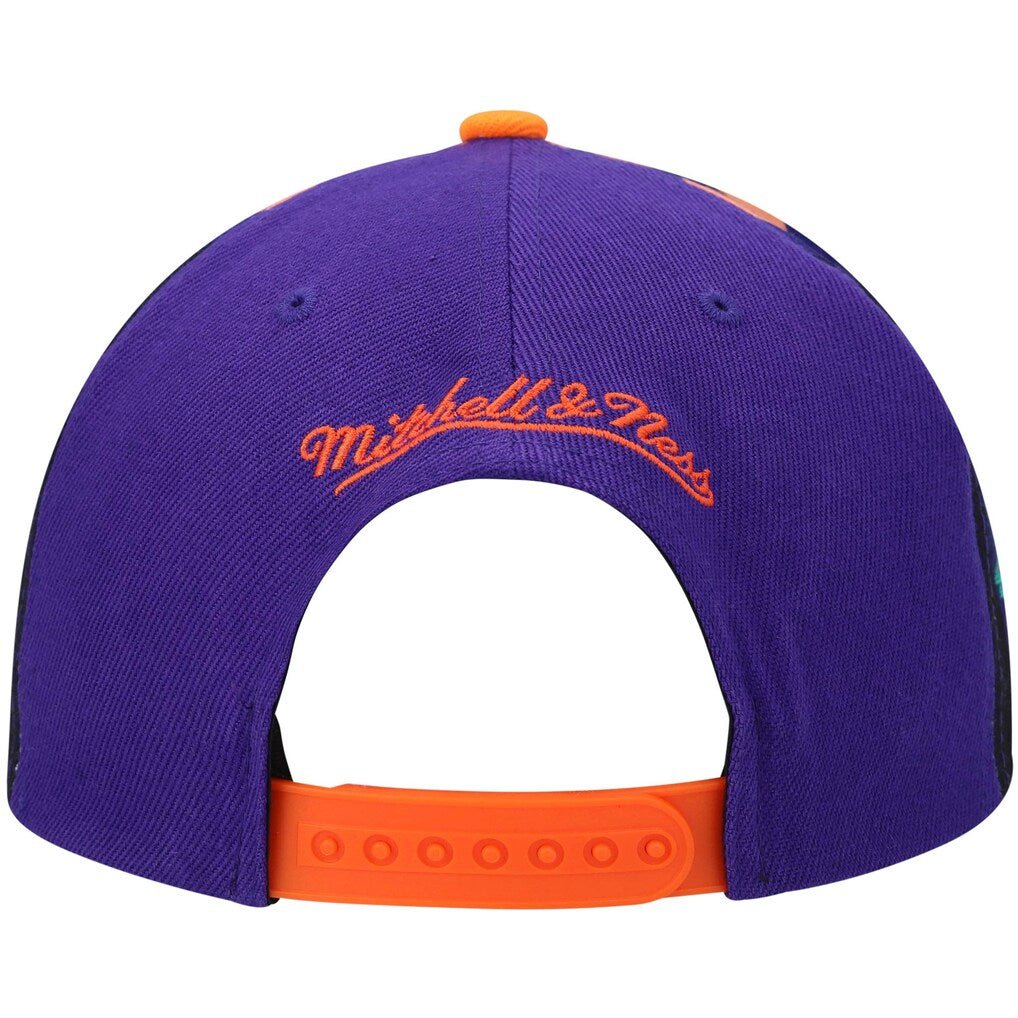 Phoenix Suns Purple/Black 1995 All - Star Game Hardwood Classics Snapback Hat - Mitchell & Ness - 
