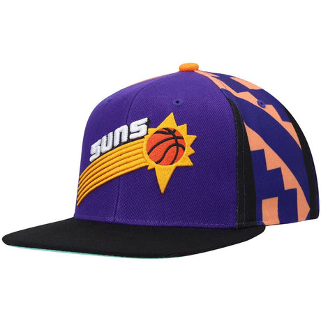 Phoenix Suns Purple/Black 1995 All - Star Game Hardwood Classics Snapback Hat - Mitchell & Ness - 