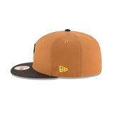 Pittsburgh Pirates 1979 World Series Patch Peanut Brown 59FIFTY Fitted Hat - New Era - 23380142101