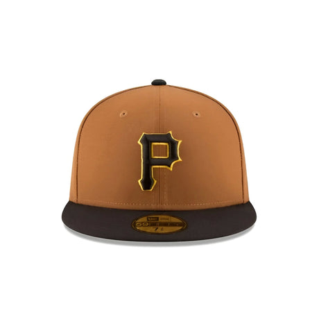 Pittsburgh Pirates 1979 World Series Patch Peanut Brown 59FIFTY Fitted Hat - New Era - 23380142101