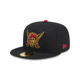 Pittsburgh Pirates 2026 City Connect Alternate Black 59FIFTY Fitted Hat - New Era - 23311142123