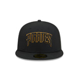 Pittsburgh Pirates 2026 City Connect Fan Pack Black 59FIFTY Fitted Hat - New Era - 23311342101