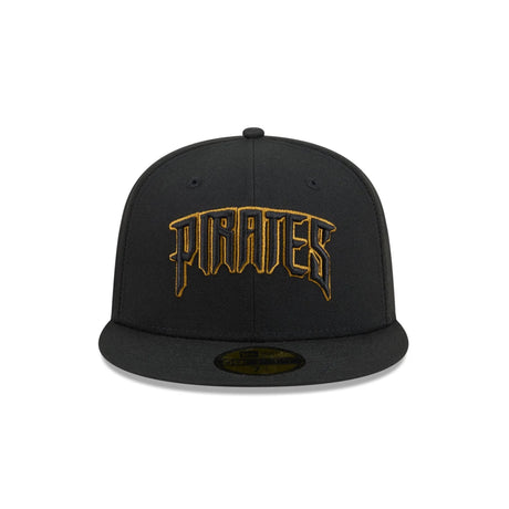 Pittsburgh Pirates 2026 City Connect Fan Pack Black 59FIFTY Fitted Hat - New Era - 23311342101