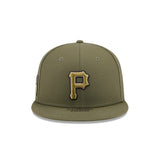 Pittsburgh Pirates Armed Forces Day Olive Green 59FIFTY Fitted Hat - New Era - 37090242103