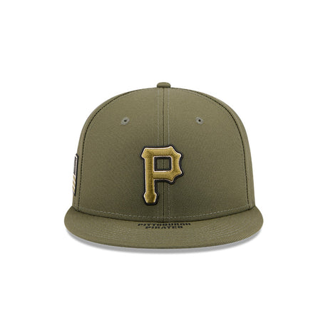 Pittsburgh Pirates Armed Forces Day Olive Green 59FIFTY Fitted Hat - New Era - 37090242103