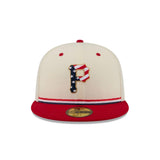 Pittsburgh Pirates Independence Day 2026 Cream Red 59FIFTY Fitted Hat - New Era - 37090342101