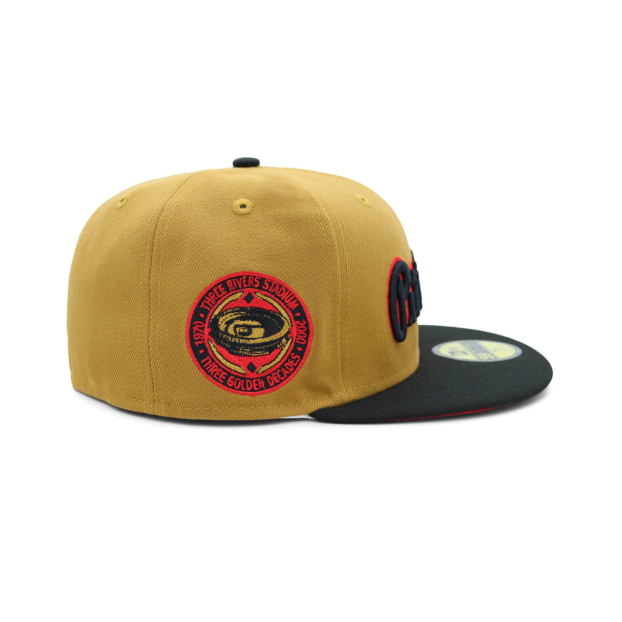 Pittsburgh Pirates Molten Red & Caramel 59FIFTY Fitted - New Era - 