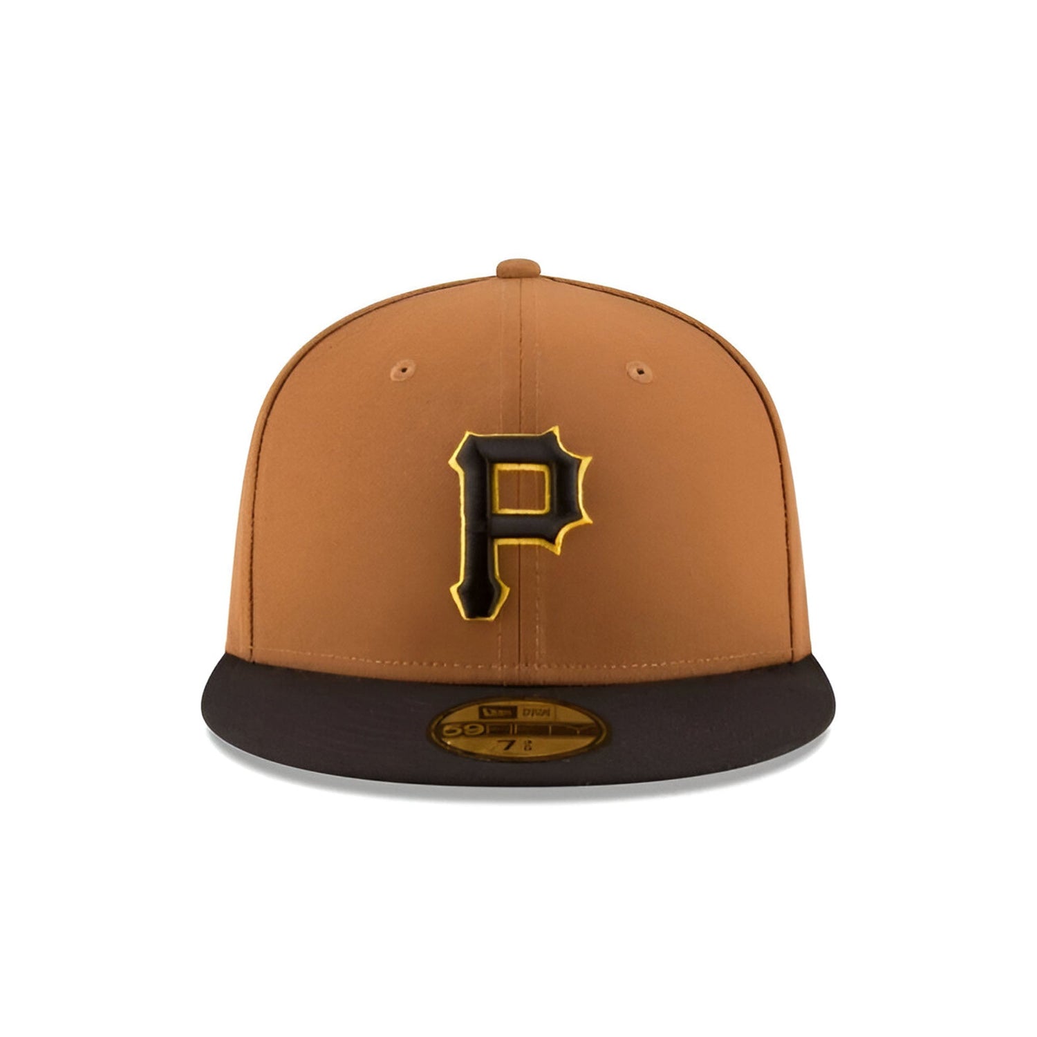 Pittsburgh Pirates Toasted Peanut/Black New Era 59FIFTY Fitted Hat