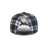 Pittsburgh Steelers 2024 Sideline Statement Plaid 9FIFTY Snapback Hat - New Era - 23950912901