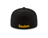 Pittsburgh Steelers Authentic Collection Black New Era 59FIFTY Fitted - New Era - 