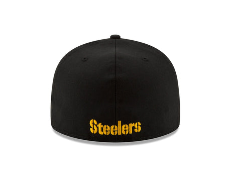 Pittsburgh Steelers Authentic Collection Black New Era 59FIFTY Fitted - New Era - 