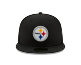 Pittsburgh Steelers Authentic Collection Black New Era 59FIFTY Fitted - New Era - 