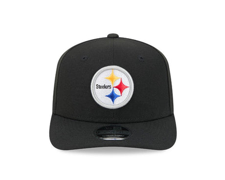Pittsburgh Steelers Logo Black 9SEVENTY Stretch - Snap Hat - New Era - 239519129