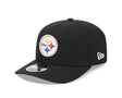 Pittsburgh Steelers Logo Black 9SEVENTY Stretch - Snap Hat - New Era - 239519129