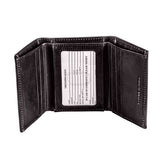 Pittsburgh Steelers, Tri-Fold Wallet, Brown, CH, 100% Genuine Leather - EG Collective - 801946048367
